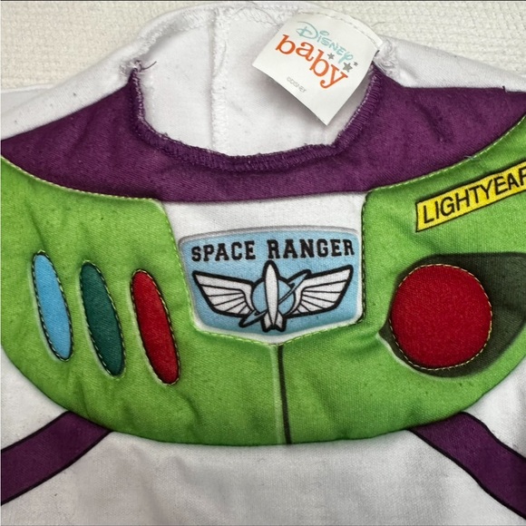 Disney Buzz Lightyear Costume - White, Green, Black, Purple - Picture 2 of 7